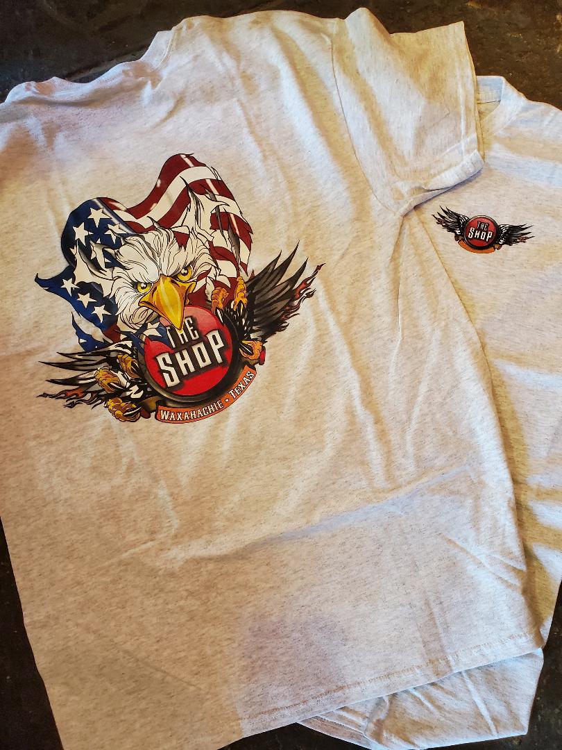 Red, White, & Blue Flying Eagle T-Shirt – Lindback Eagles